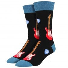 Electric Guitars Black Luxury Men's Socks