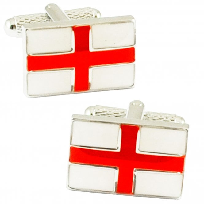 England Flag St. George's Cross Cufflinks