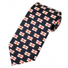 England Saint George's Cross Flag Novelty Tie