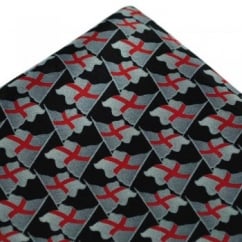 England St George's Cross Flag Silk Handkerchief