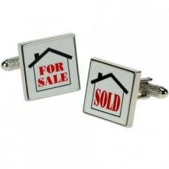Estate Agent Cufflinks - For Sale/Sold