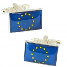 European Union Flag Novelty Cufflinks
