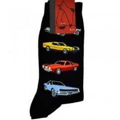 Fast Cars Men's Novelty Socks