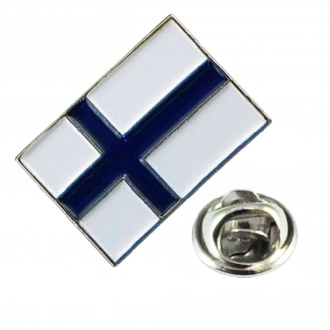 Finland Flag Lapel Pin Badge