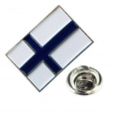Finland Flag Lapel Pin Badge