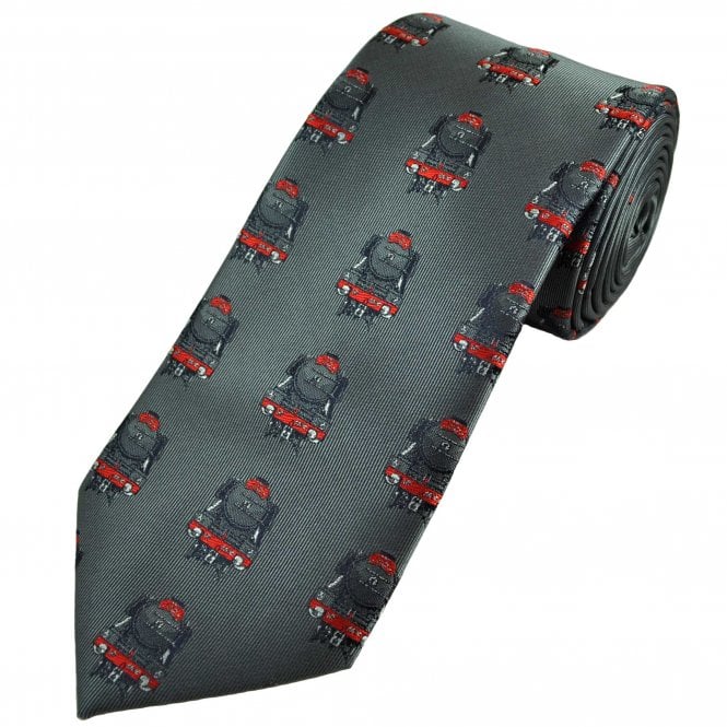 Flying Scotsman Train Men's Luxury Novelty Tie