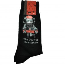 Flying Scotsman Train Men's Novelty Socks