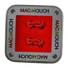 Formula 1 Red Racing Car Novelty Cufflinks