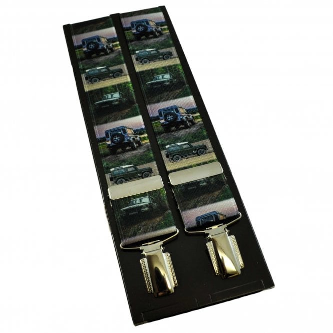 Four Wheel Drive, Off Road Car Men's Trouser Braces