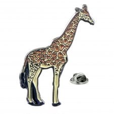 Giraffe Lapel Pin Badge