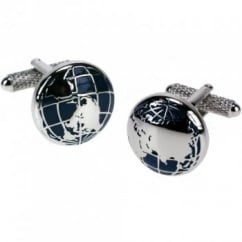 Globe Novelty Cufflinks