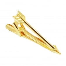 Gold Arrow Tie Bar