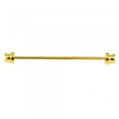 Gold Top Hat Collar Bar Pin