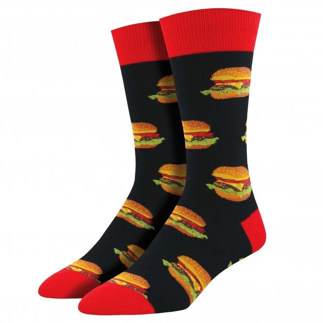 Good Burger Black Luxury Men's Socks