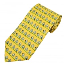 Gorillas  Music Band Yellow Men's Novelty Tie
