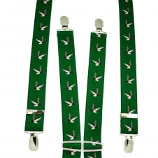 Green Flying Duck Men's Trouser Braces