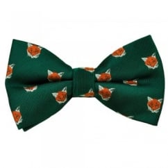 Green Fox Novelty Bow Tie