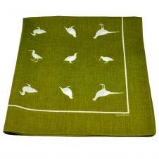 Green Game Birds Bandana Neckerchief