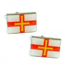 Guernsey Flag Cufflinks