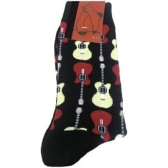 Guitars Men's Novelty Socks