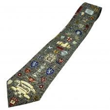 Heraldry, Shield of Arms Men's Silk Tie