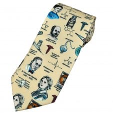 History Of Medicine Cream Men's Novelty Tie
