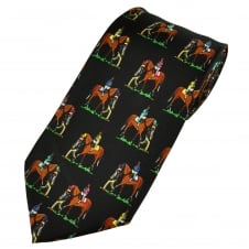 Horses on Parade Horse Racing Novelty Tie