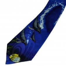 Humpback Whales Men's Novelty Tie