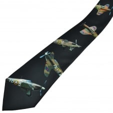 Hurricane Fighter Planes Men's Tie