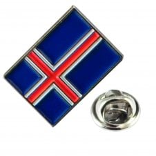 Iceland Flag Lapel Pin Badge