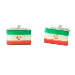 Iran Flag Cufflinks