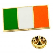 Ireland Flag Irish Tricolour Lapel Pin Badge