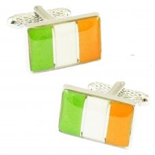 Ireland Flag Novelty Cufflinks