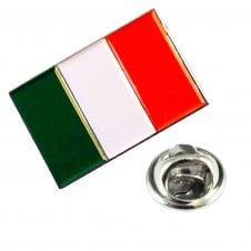 Italy Flag Lapel Pin Badge
