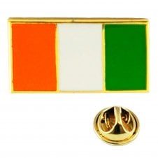 Ivory Coast Flag Tricolour Lapel Pin Badge