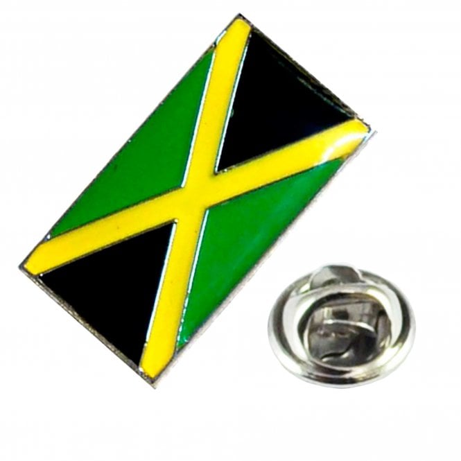 Jamaica Flag Lapel Pin Badge