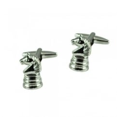 Knight Chess Piece Novelty Cufflinks