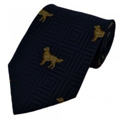 Labrador Dogs Silk Novelty Tie