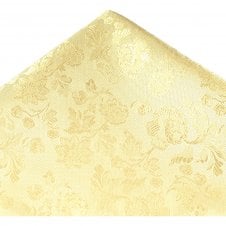 Lemon Floral Pattern Pocket Square Handkerchief