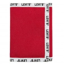Levi's Basics Bowers Trifold Red Wallet