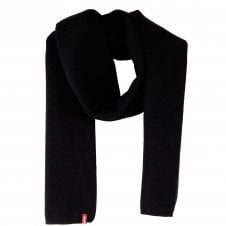 Levi's Plain Black Men's Limit Scarf