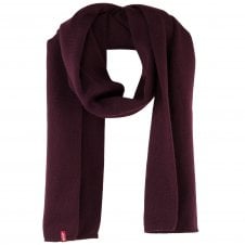 Levi's Plain Wine Red Men's Limit Scarf