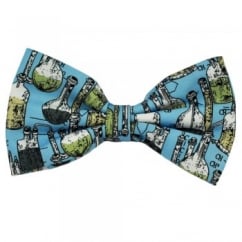 Light Blue Chemistry Novelty Bow Tie