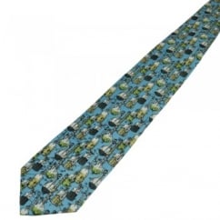 Light Blue Chemistry Novelty Tie