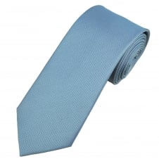 Light Blue & White Micro Patterned Men's Tie