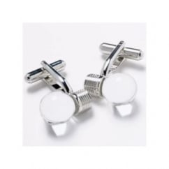 Light Bulb Novelty Cufflinks - Clear