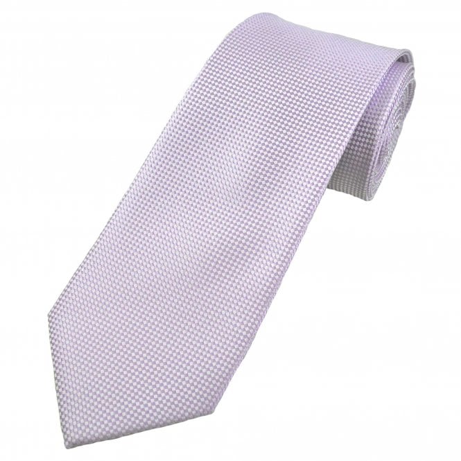 Lilac Micro Woven Patterned Men's Tie