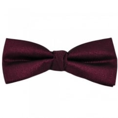 Lipstick Pink Lurex Party Bow Tie