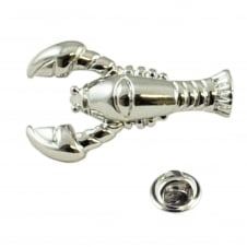Lobster Lapel Pin Badge