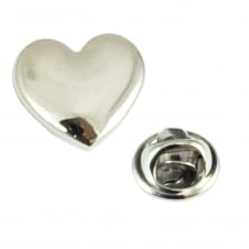 Love Heart Lapel Pin Badge